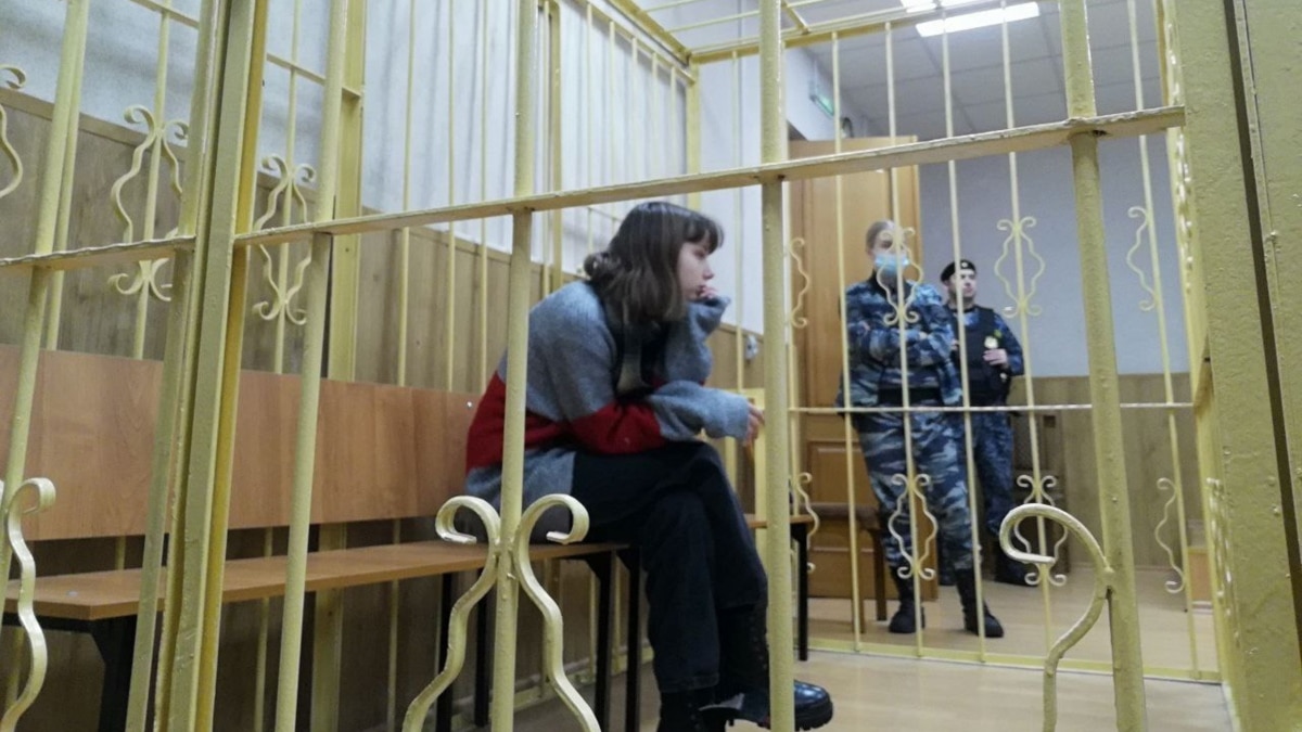 “Memorial” recognized student Olesya Kryvtsova as a political prisoner