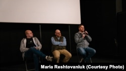 Слева направо: Сергей Смирнов, Онджей Соукуп, Максим Курников