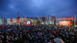 تجمع هزاران نفر از شهروندان استانبول