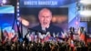 Russian President Vladimir Putin is seen on a screen on Moscow's Red Square in September 2022 as he addresses a rally marking Russia's attempted annexation of four partially occupied regions of Ukraine after staging referendums that were widely dismissed as fraudulent.