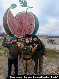 Волонтерка з Польщі Ольга Соляр вже 13 разів привозила в Україну допомогу для бійців