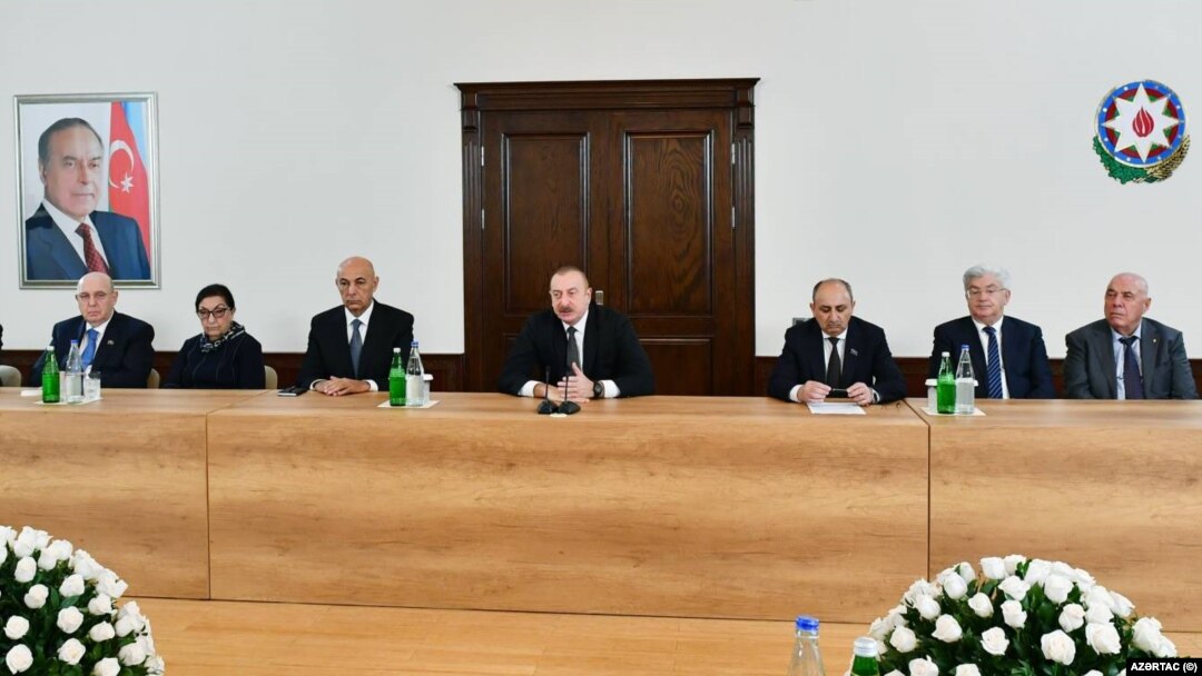  Prezidenti İlham Əliyevin Qərbi Azərbaycan İcması ilə görüşü.