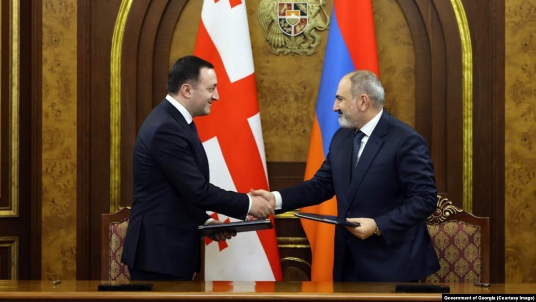 Ираклий Гарибашвили и Никол Пашинян