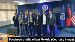 Изет Меџити на средба со лидерот на ДУИ, Али Ахмети, 29 септември 2022