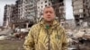 Крымский бизнесмен Олег Зубков в оккупированном и разбомбленном российской армией Мариуполе, январь 2023 года
