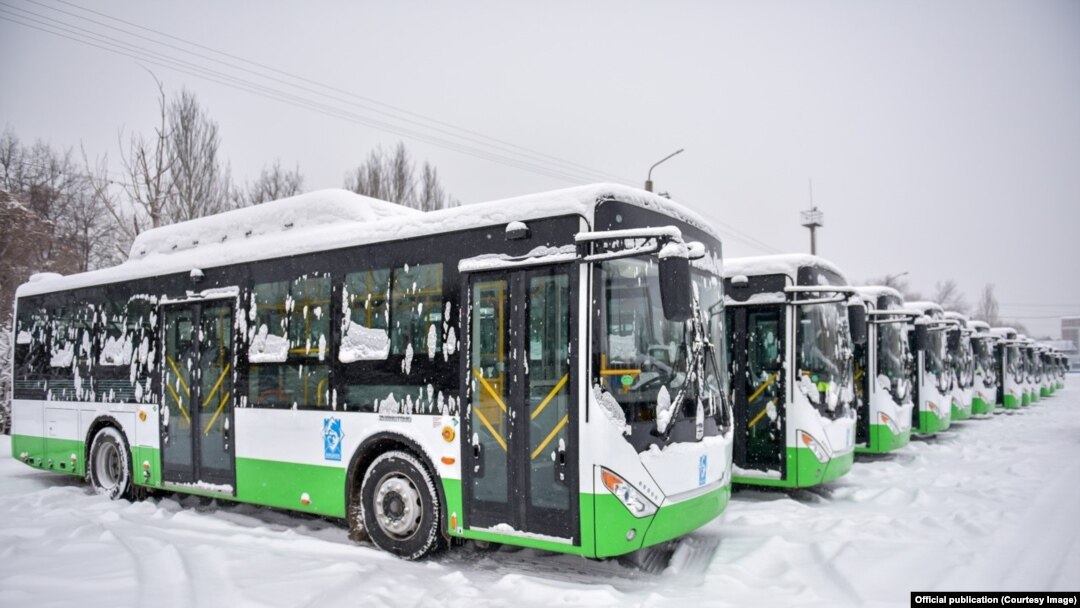 Жаңы автобустар. 