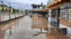 A flood-affected area in Swat, Pakistan, on January 10