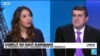Араик Арутюнян дает интервью государственному телеканалу Франции France 24 