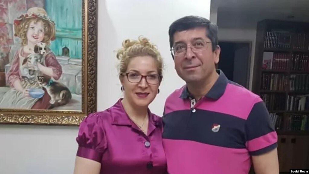 حمید قره‌حسنلو، متخصص رادیولوژی و همسرش، فرزانه قره‌حسنلو