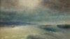 Картина Івана Айвазовського «Буря минає». Фото Херсонського обласного художнього музею