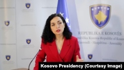 Presidentja e Kosovës, Vjosa Osmani.