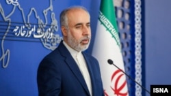 Iranian Foreign Ministry spokesman Nasser Kanaani (file photo)