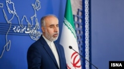 Iranian Foreign Ministry Spokesman Nasser Kanaani (file photo)