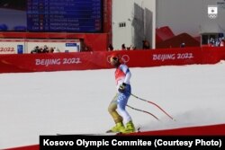 Albin Tahiri, në Lojërat Olimpike Dimërore Pekin 2022.