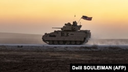 Бойова машина піхоти Bradley в Сирії, листопад 2019 року