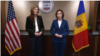 Președinta Republicii Moldova, Maia Sandu și administratoarea USAID, Samantha Power