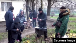 Kherson had been without electricity, central heating, and running water when Ukrainian forces reclaimed it on November 11. 