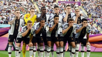 Футболистите на националния отбор на Германия протестираха с цветовете на