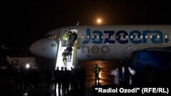 Первый лайнер авиакомпании Jazeera Airways приземлился в аэропорту города Душанбе вечером 29 декабря