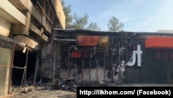 Uzbek emergency officials said on December 12 that 80 square meters of the theater's first floor was damaged, adding that there were no casualties.