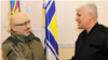 Министрите на отбраната на Украйна и България Олексий Резников и Димитър Стоянов в Киев