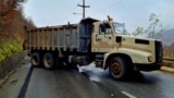 Kosovo: Barricades in Zupc, Zubin Potok. 12.12.2022