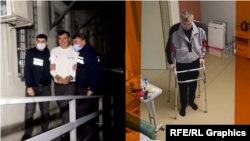 Georgia's Penitentiary Service on December 14 released video segments taken on August 9, October 4, and December 12, showing Saakashvili in the clinic as "proof that his life is not in danger."