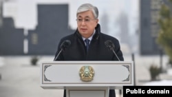 Kazakh President Qasym-Zhomart Toqaev (file photo)