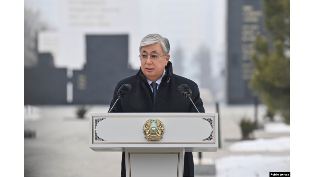 Kazakh President Qasym-Zhomart Toqaev (file photo)