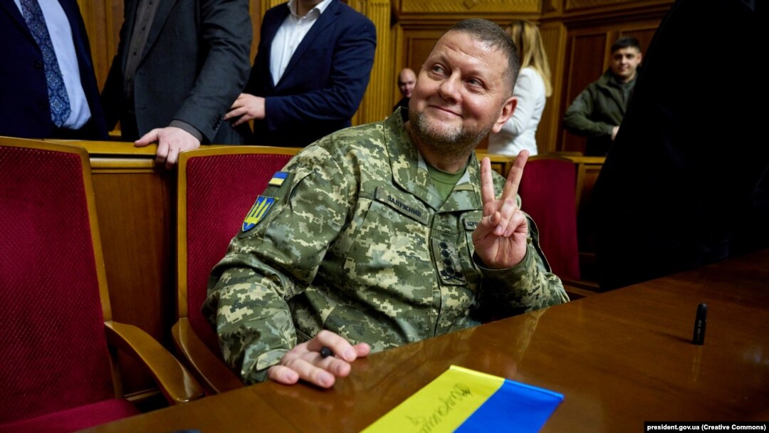 Командующий Вооруженными силами Украины генерал Валерий Залужный