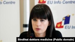 Predsjednica Sindikata doktora medicine Milena Popović Samardžić