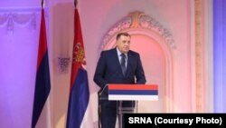 Milorad Dodik na ceremoniji dodjele odlikovanja, Banja Luka, BiH, 8. januar 2023.