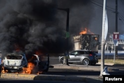 Бой между боевиками наркокартеля "Синалоа" и силами правопорядка, вызванного арестом Овидио Гусмана. Кульякан, Мексика, 5 января 2023 года