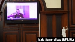 Михаил Саакашвили сегодня дистанционно подключился к заседанию суда