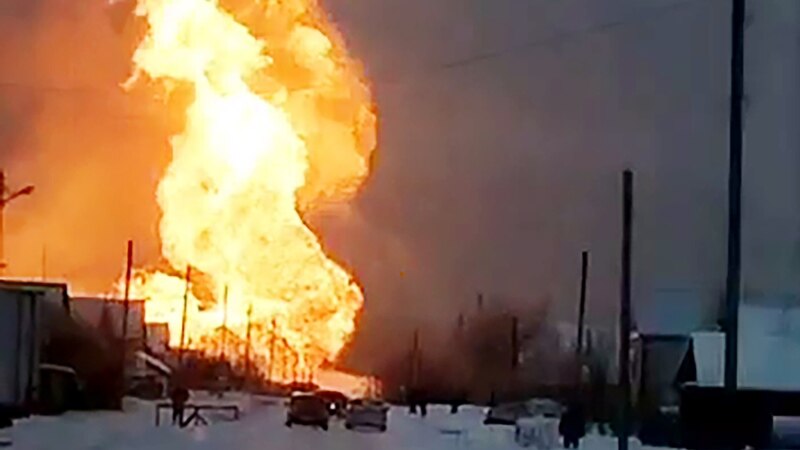 Blast, Fire At Major Gas Pipeline In Russia Kills Three People