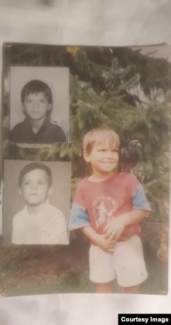 Lucian Schepers in childhood photos