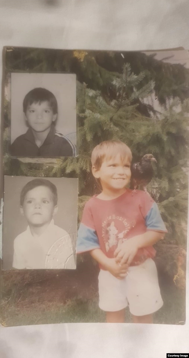 Lucian Schepers in childhood photos