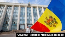 Clădirea Guvernului Republicii Moldova.