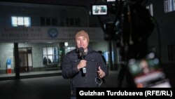 KYRGYZSTAN - RFE/RL journalist Toktosun Shambetov reports for Azattyk from Bishkek. 