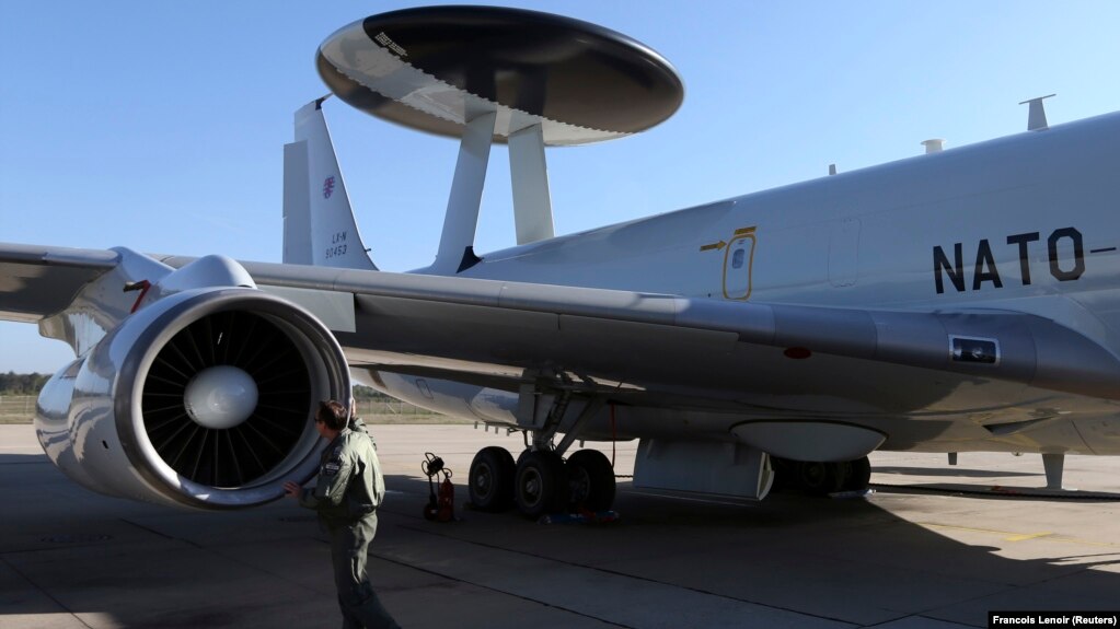 A NATO AWACS plane (file photo)