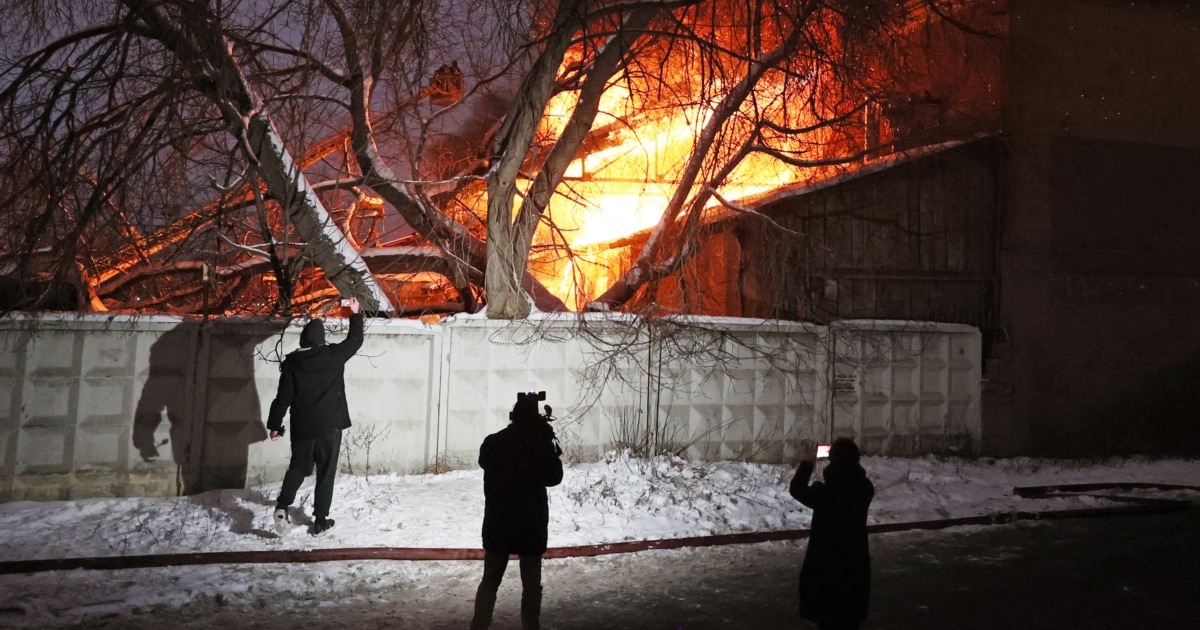In Photos: Outbreak Of Mystery Fires Hits Russia