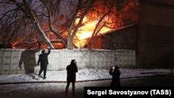 Таємничі пожежі в Росії у фотографіях

