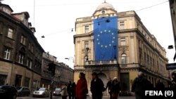 "Politički lideri Bosne i Hercegovine trebaju demonstrirati veći angažman i odgovornost u zemlji", navodi se u saopštenju Delegacije EU u BiH (foto: Sarajevo, decembar 2022.) 