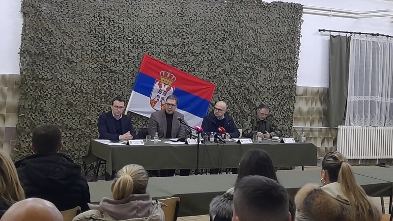 Imamo garancije da će zahtevi za uklanjanje barikada biti ispunjeni, izjavio Vučić  na sastanku kosovskim Srbima