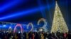 Бишкек шаарына коюлган жаңы жылдык балаты. 16-декабрь, 2022-жыл.
