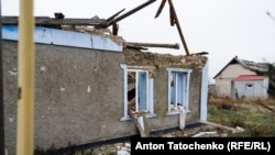 Зруйнований будинок в Посад-Покровському на Херсонщині, грудень 2022 року