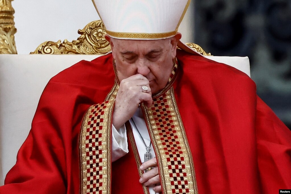 Pope Francis has headed Pope Benedict's funeral ceremony at St. Peter's Square in the Vatican, January 5, 2023.
