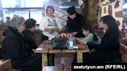 Armenia - Residents of Nagorno Karabakh are stranded in Goris following the closure of the Lachin corridor, December 15, 2022.