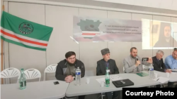 Участники съезда объединенной чеченской диаспоры