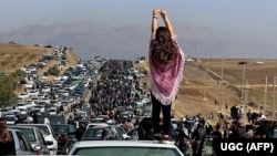 Since the death in September of 22-year-old Mahsa Amini, Iranians have flooded into the streets across the country to protest against a lack of rights. (file photo)